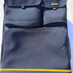 Polo Sport Ralph Lauren 29.5” Large Rolling Suitcase – Vintage Navy/Yellow